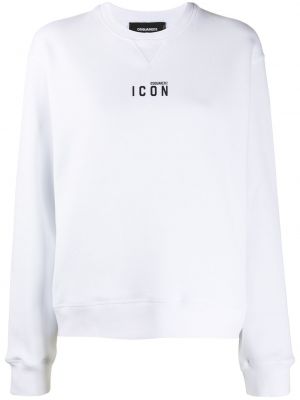Sweatshirt mit print Dsquared2 weiß