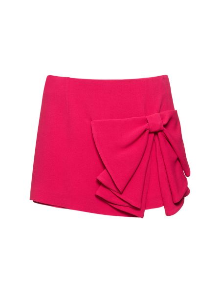 Pantalones cortos con lazo de viscosa Red Valentino