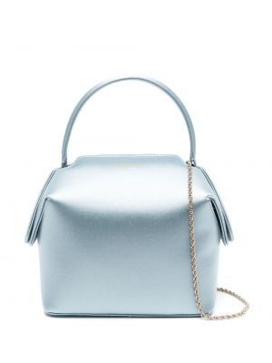 Σατέν τσάντα χιαστί Giorgio Armani μπλε