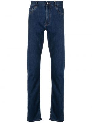 Jeans med normal passform Canali blå