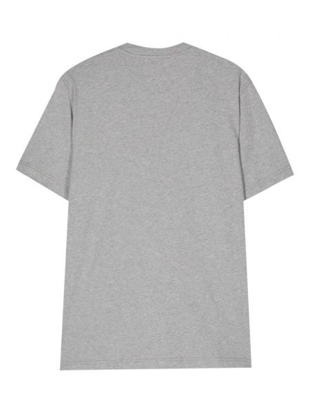 T-shirt mit print Diesel grau