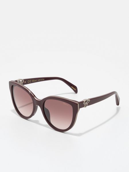 Okulary przeciwsłoneczne Chopard bordowe