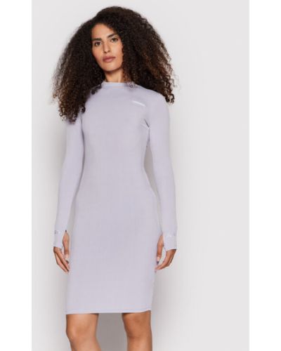 Sixth June Hétköznapi ruha 33453 Lila Slim Fit