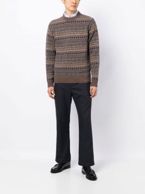 Strick pullover Alex Mill braun
