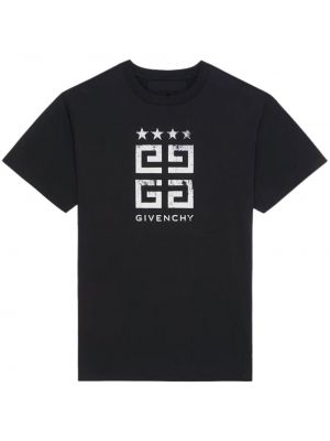 T-shirt con motivo a stelle Givenchy nero