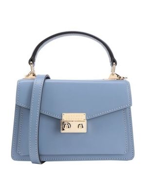 Кожаная мини сумочка Tuscany Leather синяя