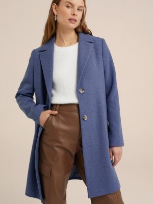 Krátký kabát We Fashion modrá