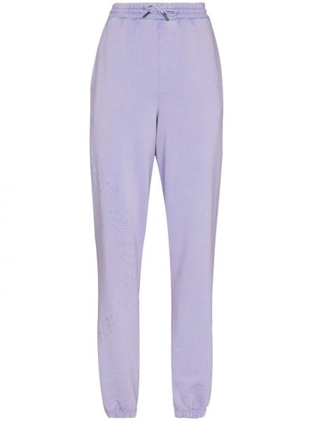 Pantalones de chándal con bordado Daily Paper violeta