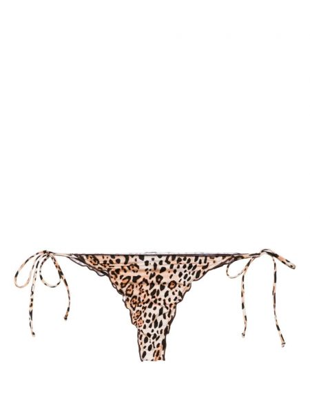 Bikini s printom s leopard uzorkom Mc2 Saint Barth bež