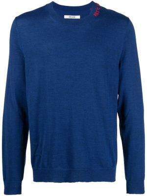 Пуловер Zadig&voltaire синьо
