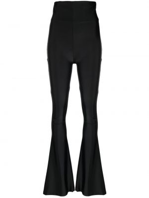 Pantalon taille haute large Atu Body Couture noir