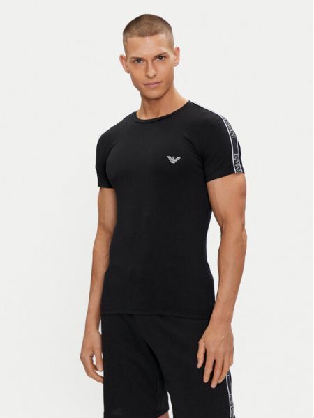 T-shirt Emporio Armani Underwear schwarz