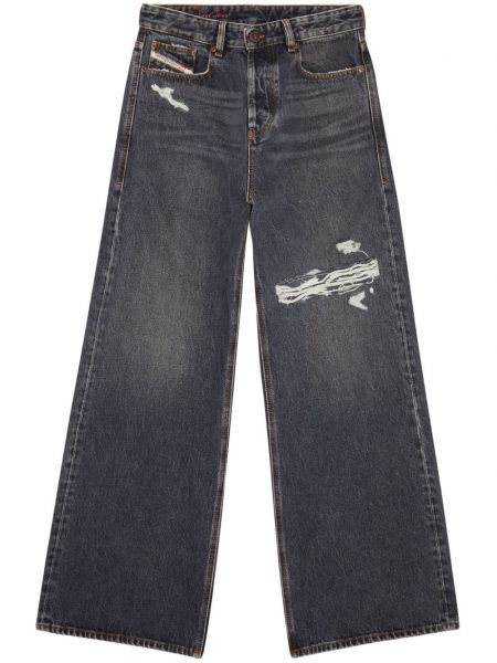 Flared jeans Diesel grå