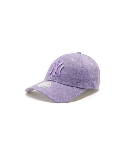 Șapcă din jerseu New Era violet
