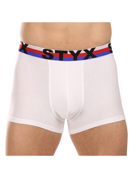 Спортни шорти Styx бяло