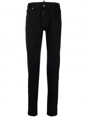 Stretch jeans Dsquared2 svart