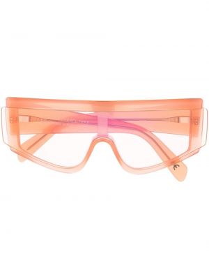 Oversize sonnenbrille ohne absatz Retrosuperfuture orange