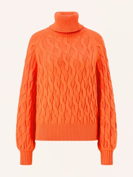 Пуловер Comma оранжевый
