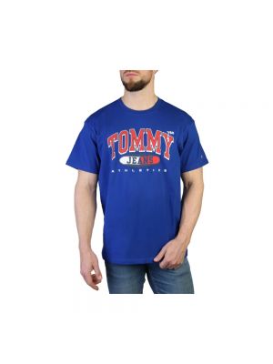 Koszulka z krótkim rękawem Tommy Hilfiger niebieska