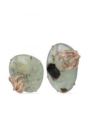 Σκουλαρίκια από ροζ χρυσό Gaelle Khouri