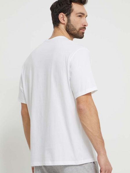 Bavlněné tričko s potiskem Calvin Klein Underwear bílé