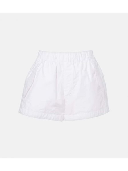 Shorts i bomull Wardrobe.nyc vit