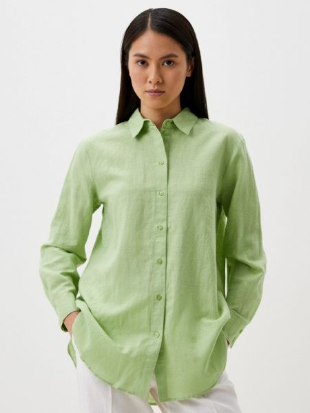 Рубашка Esprit зеленая