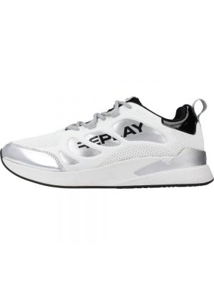 Sneakersy Replay białe
