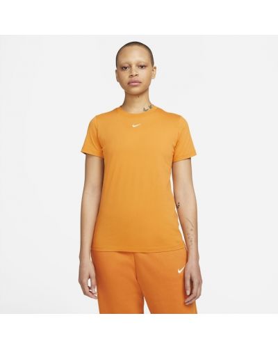 Camiseta de cuello redondo Nike amarillo