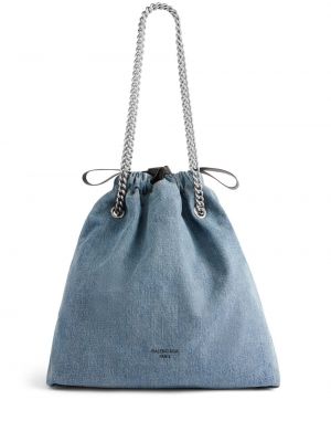 Чанта за ръка Balenciaga синьо