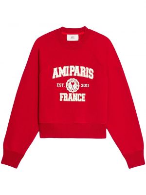 Sweatshirt aus baumwoll mit print Ami Paris