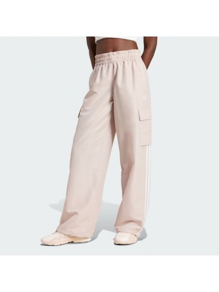 Pantalon cargo en coton Adidas marron