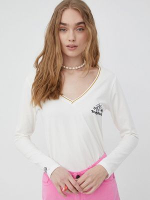 Блуза с дълъг ръкав Femi Stories бяло