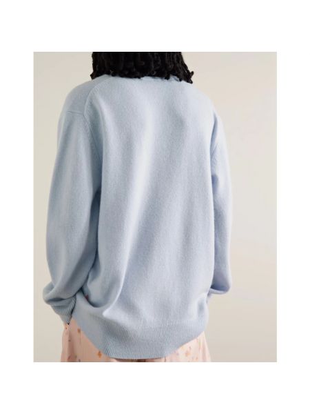 Suéter de lana de cachemir Acne Studios azul