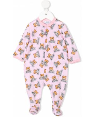 Piżama z printem Moschino Kids
