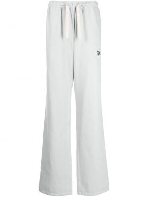 Sportovní kalhoty s výšivkou Palm Angels šedé