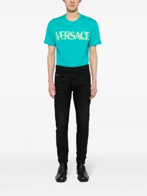 Tričko s potiskem Versace zelené