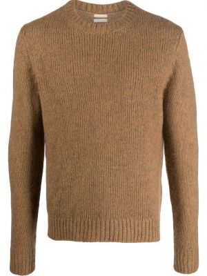 Пуловер Massimo Alba кафяво