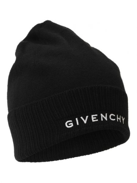 Шерстяная шапка Givenchy черная