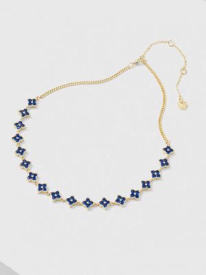 Pozlacený náhrdelník Aldo modrý