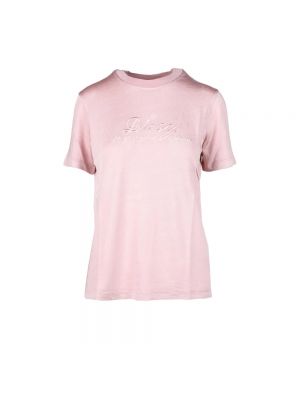 Różowa koszulka Diesel