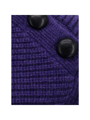 Jersey de lana de cachemir de tela jersey Isabel Marant violeta