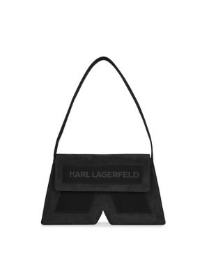 Τσάντα ώμου Karl Lagerfeld μαύρο