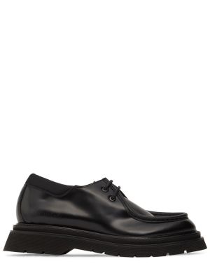 Usnjene nizki čevlji Dsquared2 črna