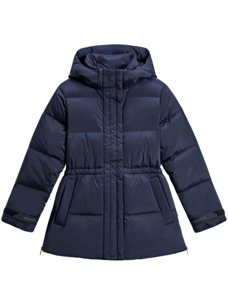 Quiltet frakke Woolrich blå