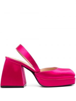 Полуотворени обувки Nodaleto розово