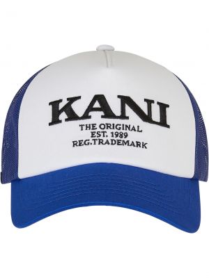 Cappello con visiera Karl Kani blu