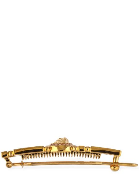 Armbanduhr mit kristallen Versace gold