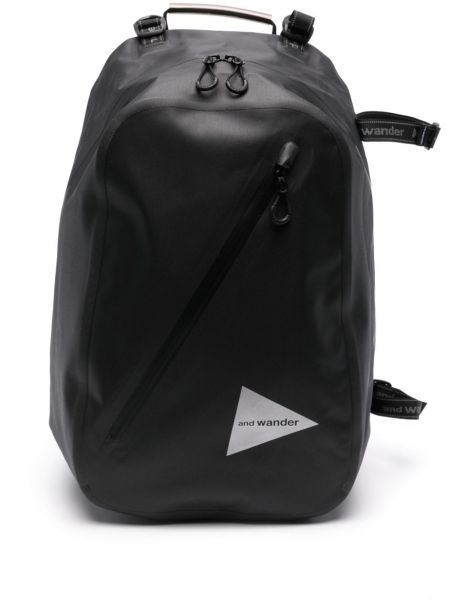 Laptop-rucksack mit print And Wander schwarz