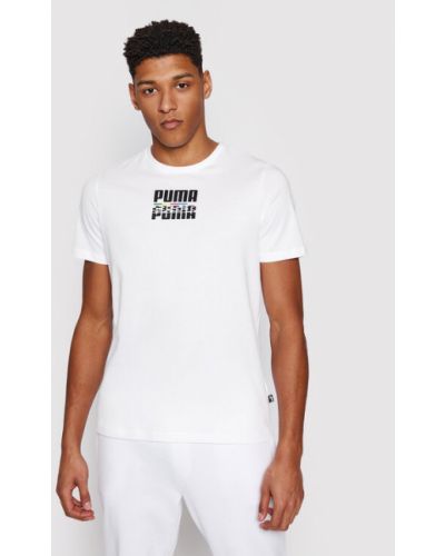 Polo Puma blanc